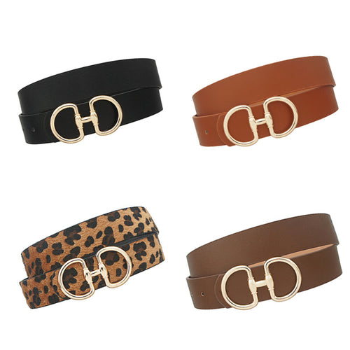 The Wide Horsebit Buckle Belt