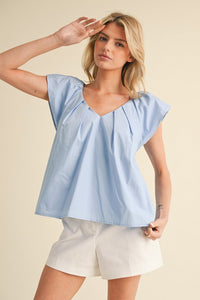 The Breigh Top (Blue)