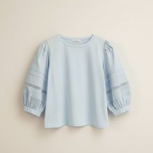 The Helena Top (Light Blue) *Final Sale