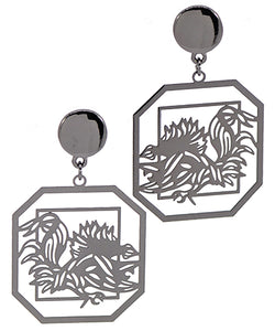 The Gamecock Filigree Earrings