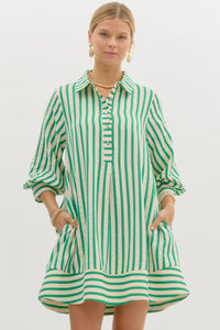 The Gracie Dress (Green)