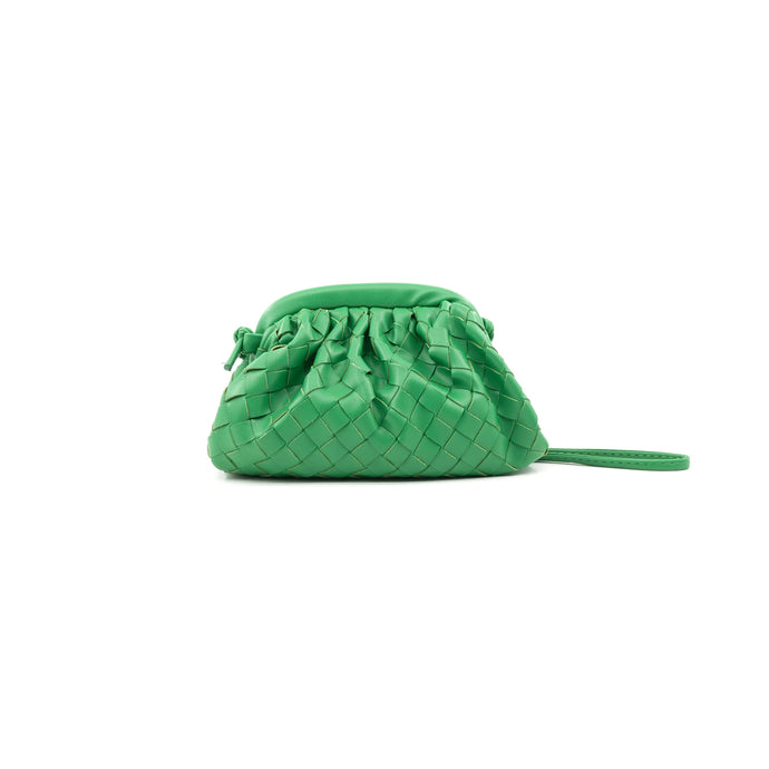 The Basket Weave Clutch