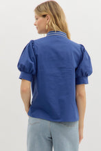 The Buffy Top (Indigo)