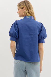 The Buffy Top (Indigo)