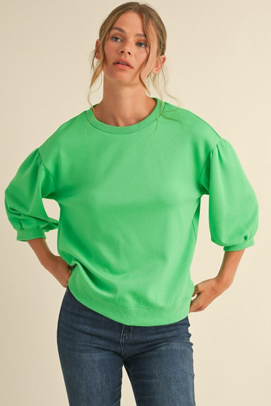 The Jensen Top (Apple Green)
