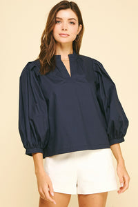 The Cooper Top (Navy)
