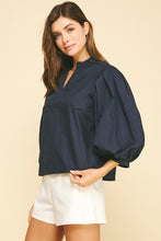The Cooper Top (Navy)