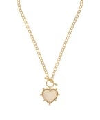 The Heart Pendant Toggle Necklace