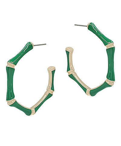The Epoxy Bamboo Earring