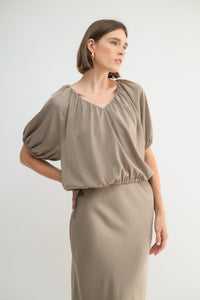 The Arianna Top (Mocha)