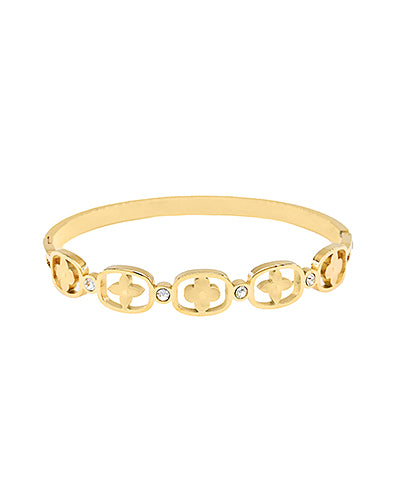 Clover & Crystal Bracelet