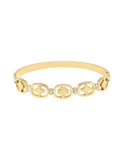 Clover & Crystal Bracelet