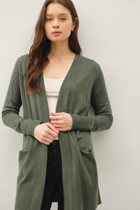 The Rose Cardigan (Spruce)