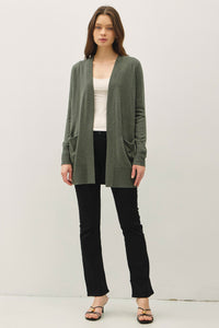 The Rose Cardigan (Spruce)