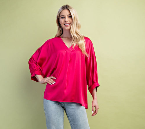 The Sloane Top (Fuchsia)