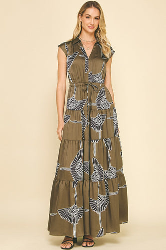 The Spencer Dress (Olive)