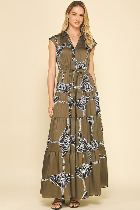 The Spencer Dress (Olive)