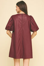 The Gizelle Dress (Burgundy)