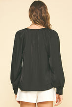 The Georgina Top (Black)
