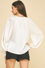 The Georgina Top (ivory)