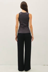 The Sonja Tank (Charcoal)