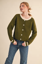The Rooney Cardigan (Olive)