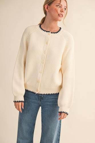 The Hendrix Cardigan (Ivory)