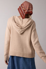 The Collins Hoodie Sweater (Oatmeal)