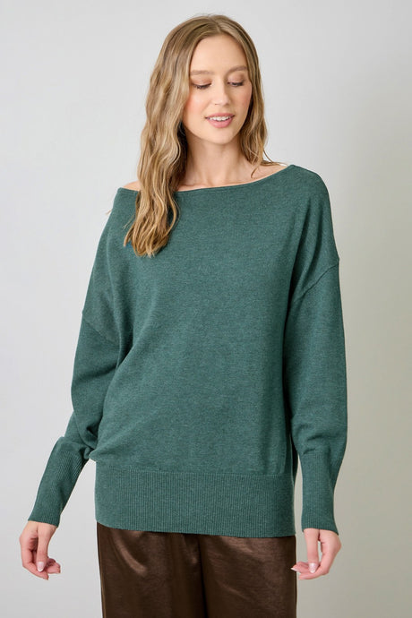 The Cory Sweater (Emerald)