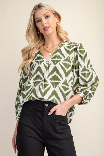 The Farah Top (Olive)