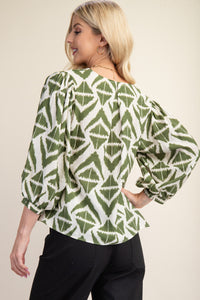 The Farah Top (Olive)