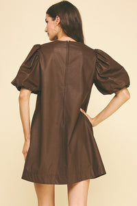 The Gizelle Dress (Brown)
