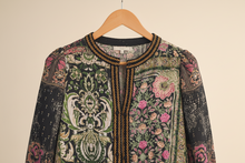 The Coco Top (Olive Floral)