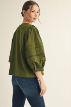 The Helena Top (Olive)