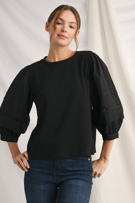 The Helena Top (Black)