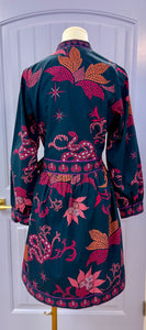 The Cara Dress in Midnight Mosaic