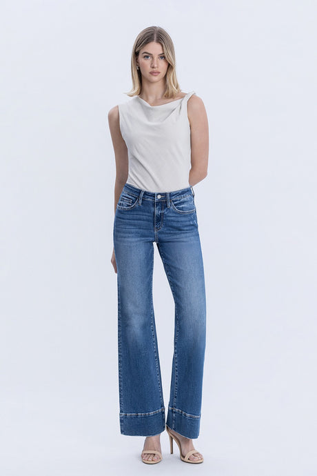 The Georgie Trouser Jean (Medium Wash)