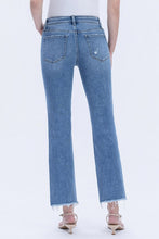 Melissa Mid Rise Straight Leg Jean