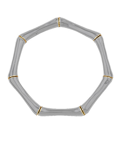 The Colored Bamboo Stretchy Bracelet