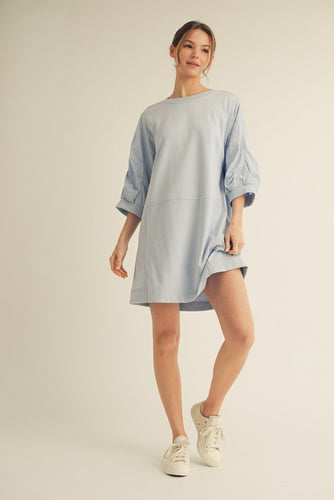 The Astrid Dress (sky blue)