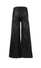 The Ryan Wide Leg Coated Jean by KUT (Black)