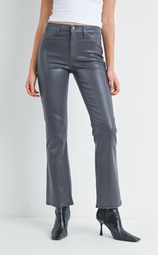 The Livingston Coated Jean (Charcoal)