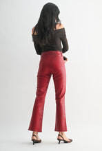 The McClain Coated Jean (Cabernet)