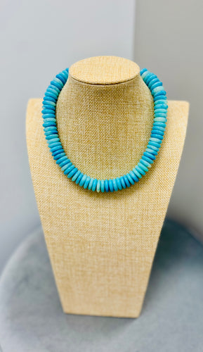 Disk Bead Necklace