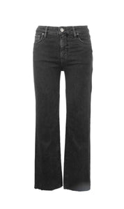 Kelsey Fab Ab Ankle Flare Jean by Kut (Pewter Green)
