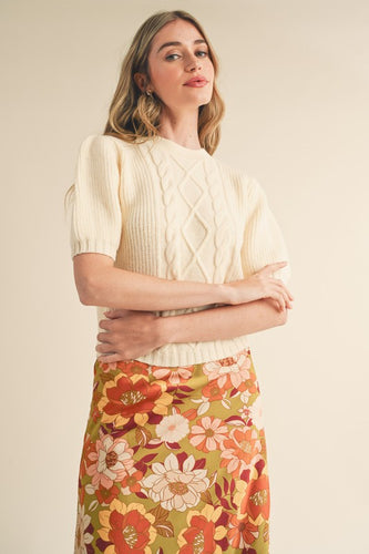 The Montgomery Sweater (Ivory)