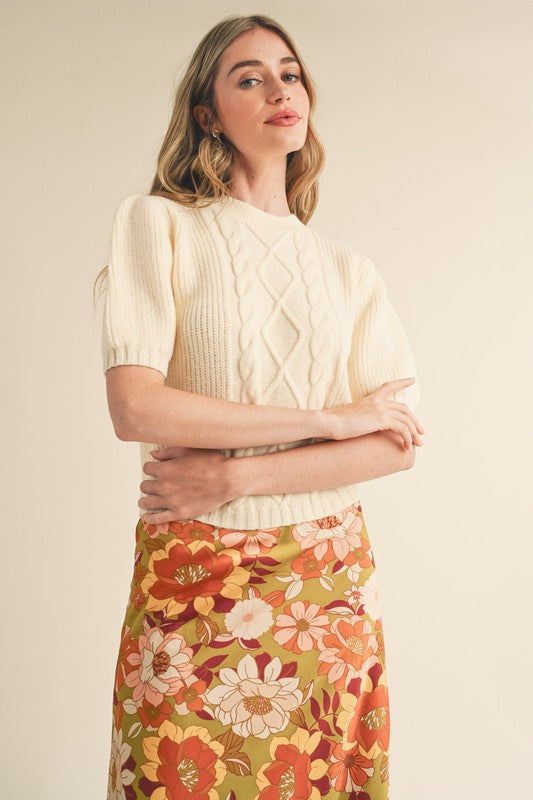 The Montgomery Sweater (Ivory)