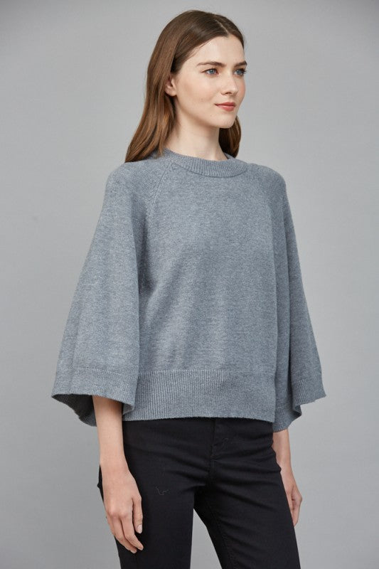 The Adrianna Top (Grey)
