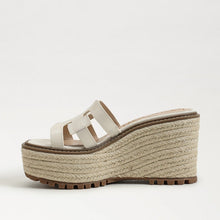 The Laine Platform Wedge Sandal by Sam Edelman (Modern Ivory)