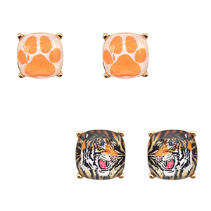 The Tiger Gameday Earrings